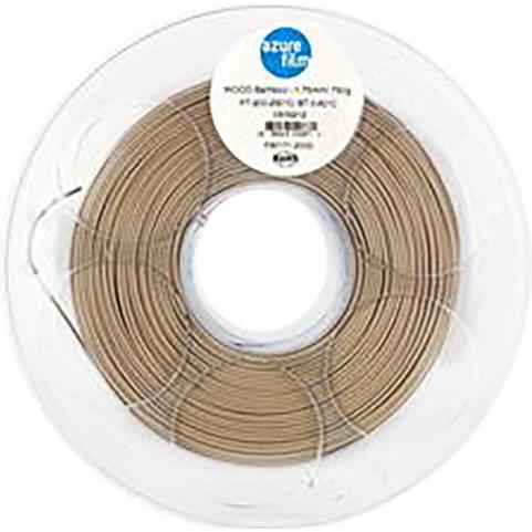 Thumbnail - AzureFilm Wood Bamboo 1,75mm 750g 3D Filament (PLA, 1.75 mm, 750 g), 3D Filament