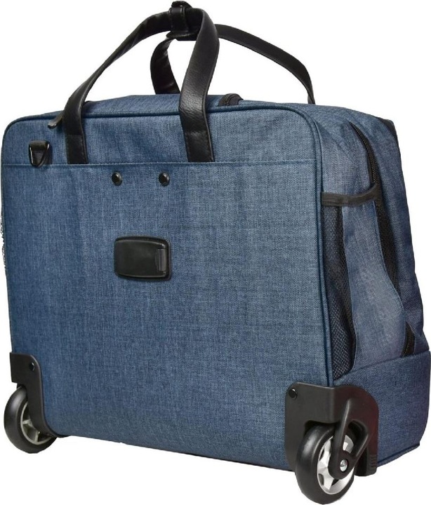 Produktbild Dermata Business Laptop Trolley Canvas 3497CV Blauw (32 l, Handgepäck (bis 50l))