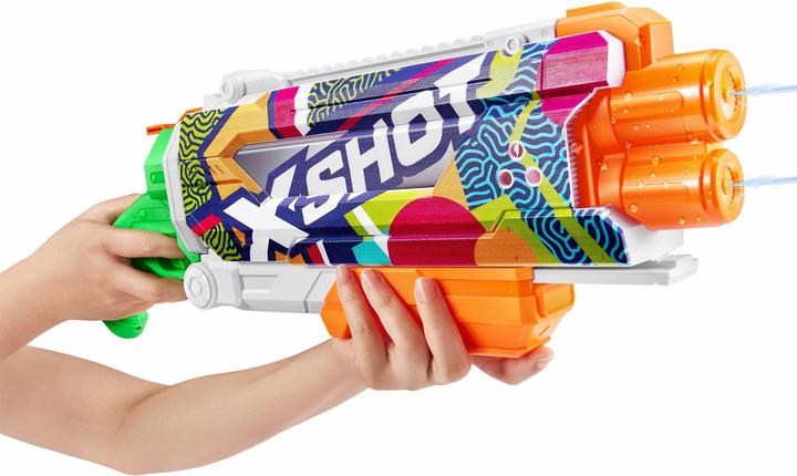Xshot X-Shot Water Gun Fast Fill Skins Pump Action, 500ml (Tank Integrated)