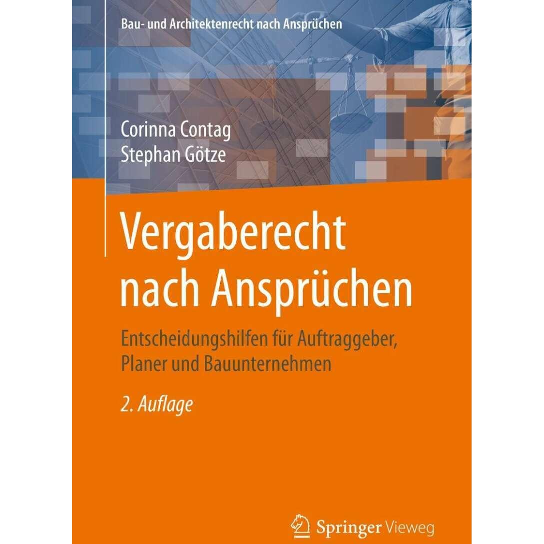 Vergaberecht nach Ansprüchen, Fachbücher von Corinna Contag, Stephan Götze