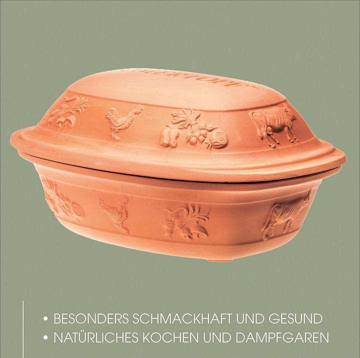 Produktbild Römertopf Rustico (Bräter + Schmortopf, Keramik)