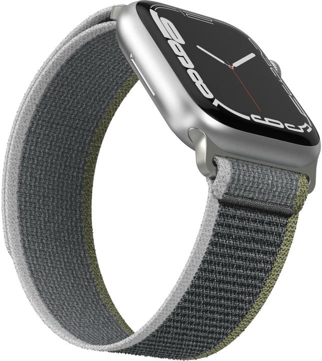 Actual product image Vonmählen Armband Trekking Loop Apple Watch 38/40/41 mm Green/Gray (41 mm, Nylon)
