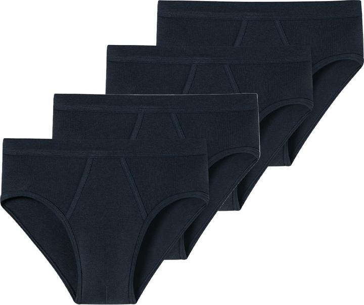 Immagine prodotto Schiesser Confezione da 4 slip sportivi a costine sottili in cotone Essentials (XL, confezione da 4)