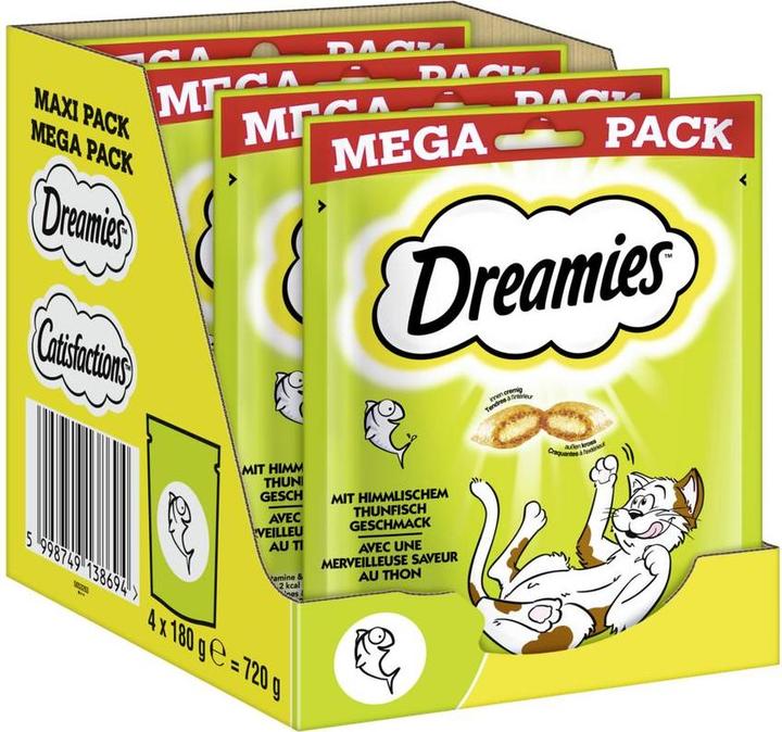 Image du produit Dreamies Mégapack au saumon (Adulte, 1 pcs, 180 g)