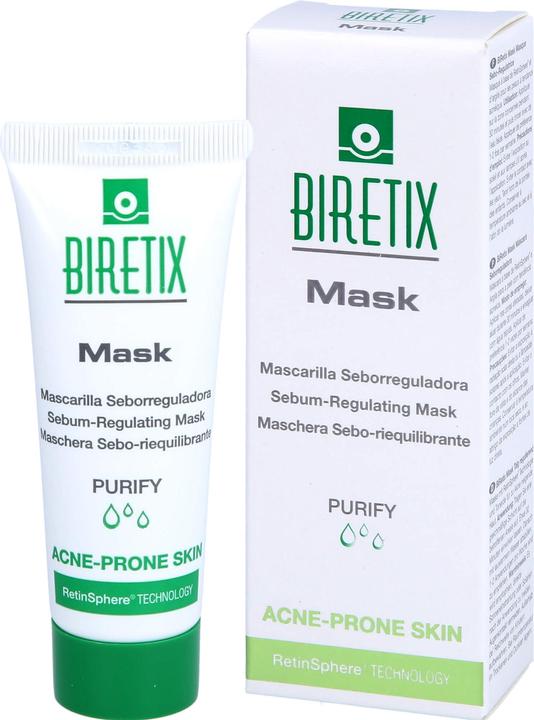 Actual product image Biretix Mask sebum regulating mask acne gel, 25 ml face mask (25 ml)
