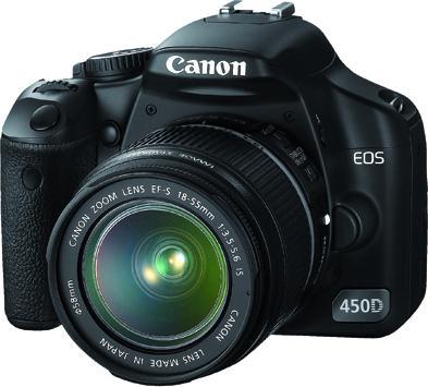 Produktbild Canon EOS 450D SLR, 12MPix, EF-S 18-55mm IS, Kit