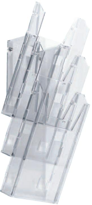 Produktbild Durable Prospektständer Combiboxx 1/3 A4 Set L (A4)