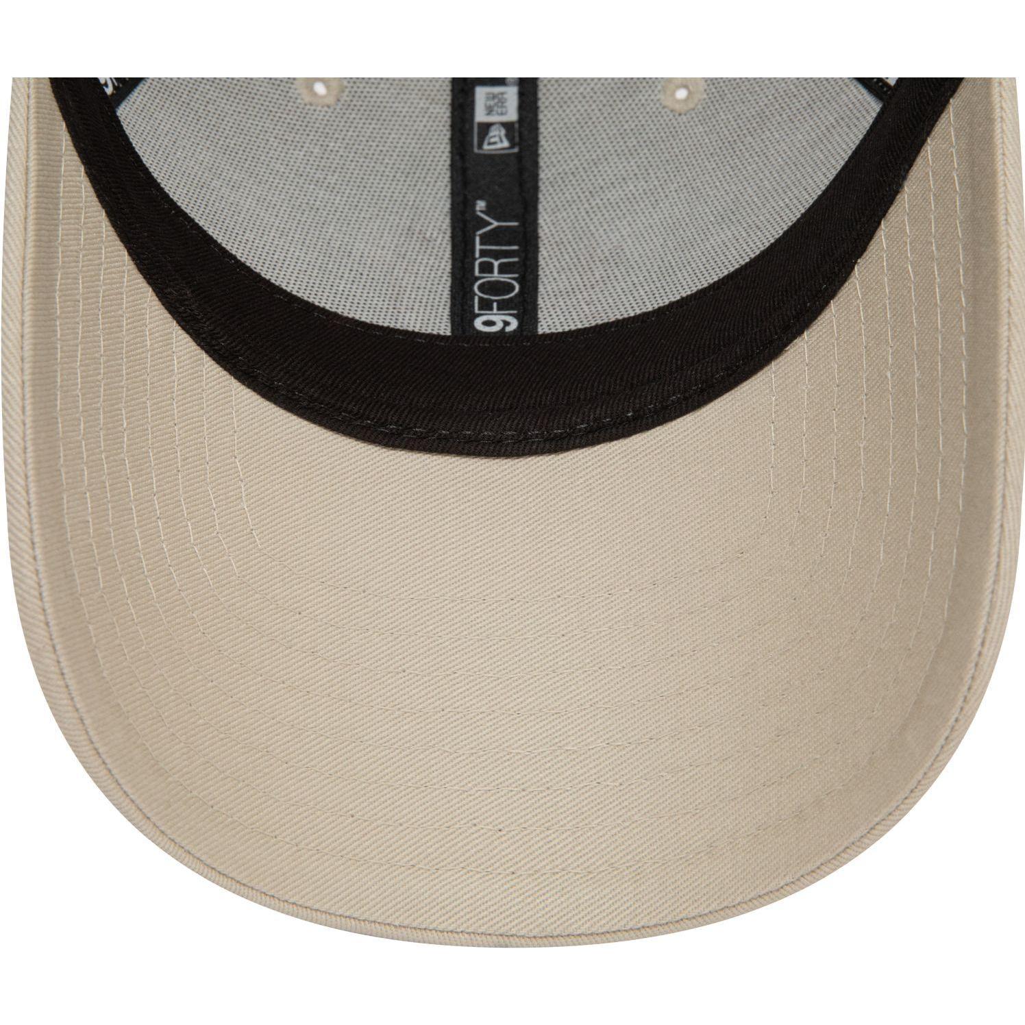 Thumbnail - New Era, Herren, Cap, 9Forty Strapback Cap - INFILL New York Yankees stone, Beige
