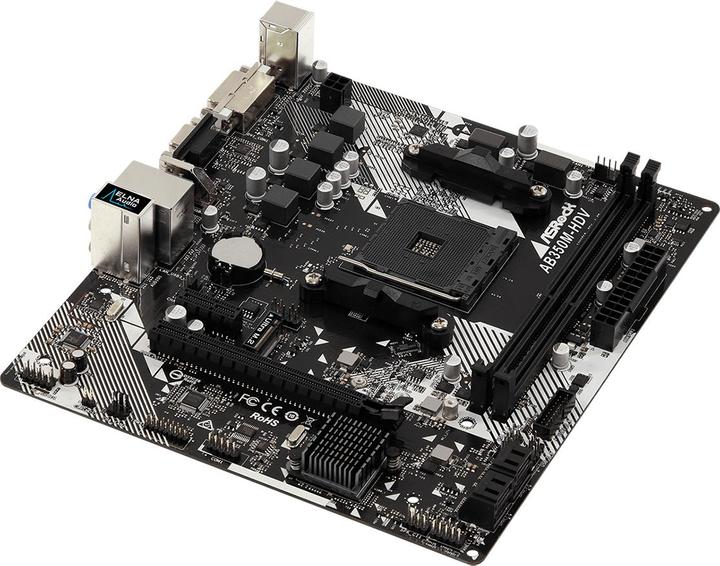 Produktbild AsRock AB350M-HDV R4.0 (AM4, AMD B350, mATX)