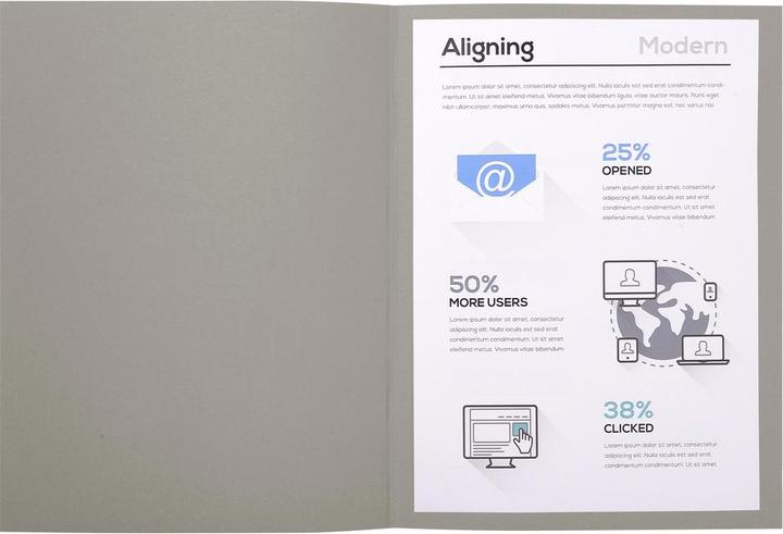 Produktbild Exacompta Sammelmappen - Aktendeckel (A4, 100x)