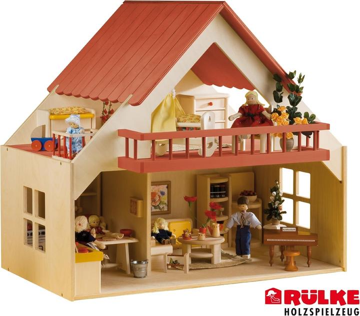 Produktbild Rülke Mini Poppenhaus für kleine Puppen