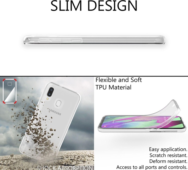 Actual product image Nalia 360 degree hull (Samsung Galaxy A40)