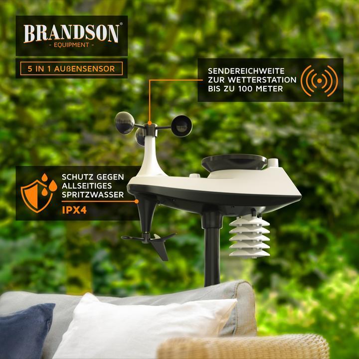 Actual product image Brandson Radio weather station
