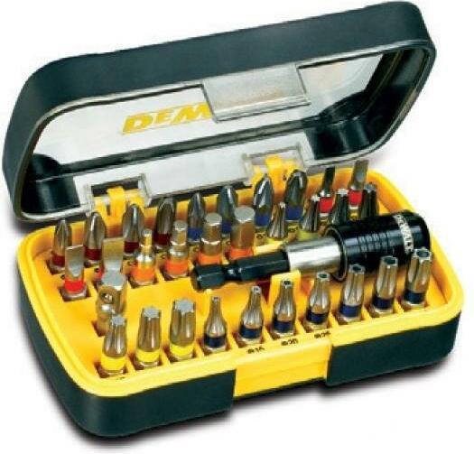 Actual product image DeWalt BitSet (Cross Phillips PH, Cross Pozidriv PZ)