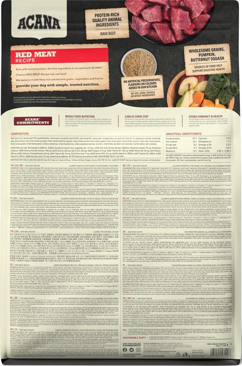 Produktbild Acana Dog Classics CLASSIC RED 2Kg (Adult, 1 Stk., 2000 g)