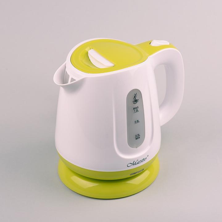 Actual product image Feel-Maestro MR013 green electric kettle Green, White (1 l)