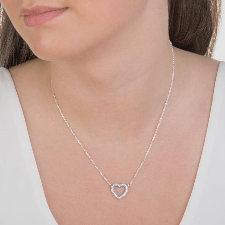 Produktbild Pandora Halskette Herz (Silber, 45 cm)