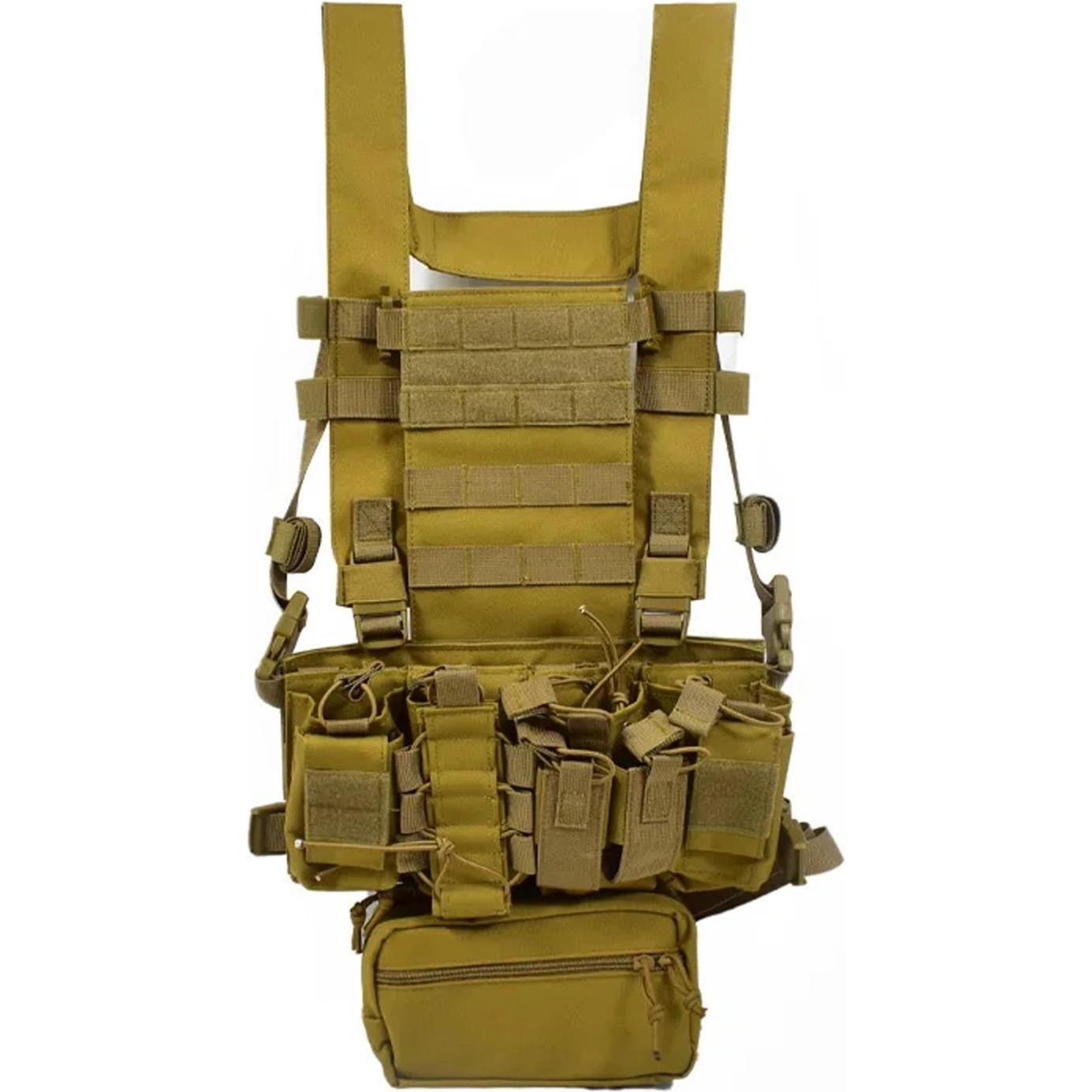 Extralink, Gilet di sicurezza, Military Kamizelka taktyczna wojskowa ochronna molle airsoft asg mil-1122