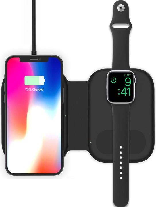 Produktbild Deltalabs MagSafe Qi Wireless Ladepad für iPhone / Apple Watch / AirPods (15 W)