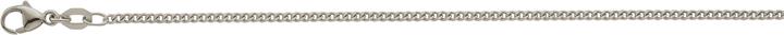 Immagine prodotto Bijou Classic Collier Panzer geschliffen 36 cm (Argento)