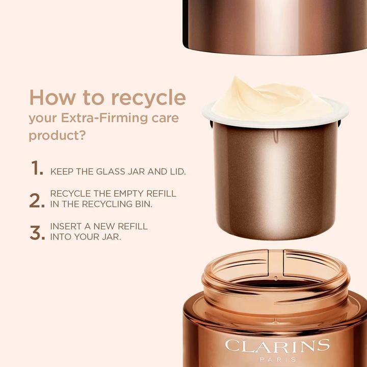 Image du produit Clarins Extra-Firming Jour SPF 15 (COLLAGEN)³ TECHNOLOGY Toutes Peaux Refill (Crème solaire visage, SPF 15, 50 ml, 50 g)