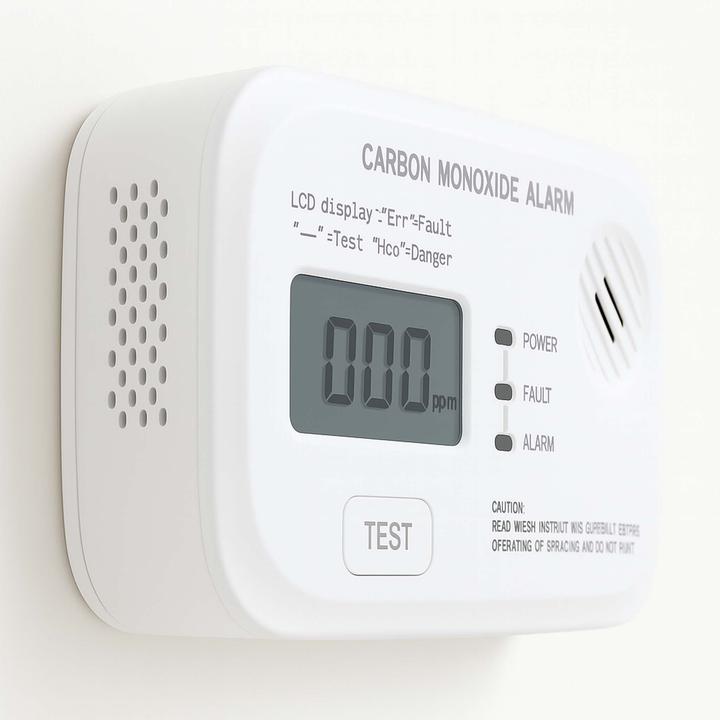 Produktbild Wiltec 10x CO Melder Display Kohlenmonoxid Gasmelder Gaswarnanlage Warnmelder