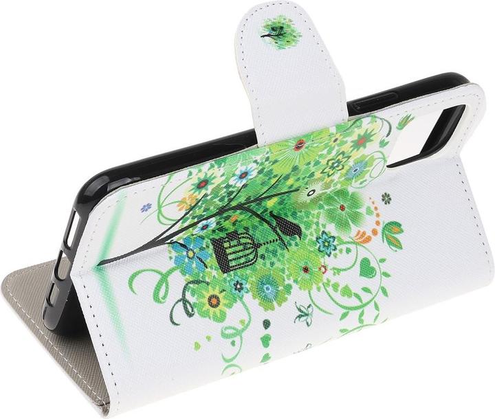 Produktbild Ueli Express iPhone 12 / iPhone 12 Pro Buch Etui Tasche mit Kartenfach Baum (Apple iPhone 12, Apple iPhone 12 Pro)