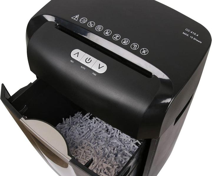 Actual product image Olympia Shredder CC 415.4 black (Particle cut)