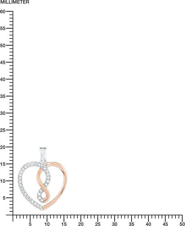 Produktbild Amor Halsschmuck Herz (Silber)