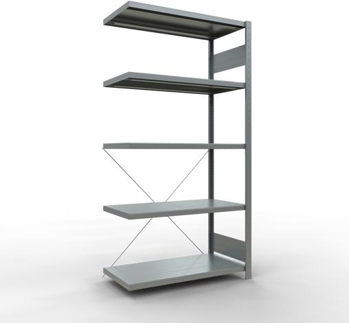 Actual product image Schulte Lagertechnik MULTIplus250 boltless bay system with cross brace