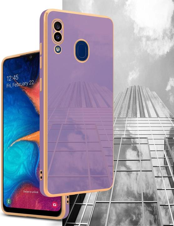 Actual product image Cadorabo Case for Samsung Galaxy A20 / A30 / M10s in TPU with camera protection LM130 Style (Samsung Galaxy A20, Samsung Galaxy M10s, TCL A30)