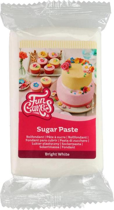 FunCakes Zuckerpaste - Bright White - 250gr (1 x)