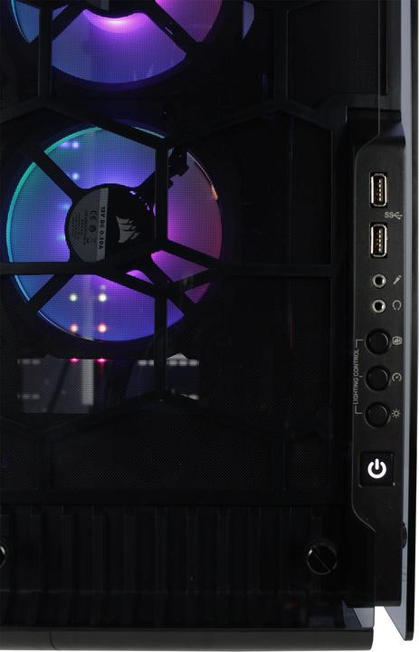 Image du produit Mifcom Spectrum RTX2080S Core i7 (500 Go, 32 Go, Intel Core i7-9700K, GeForce RTX 2080 Super)