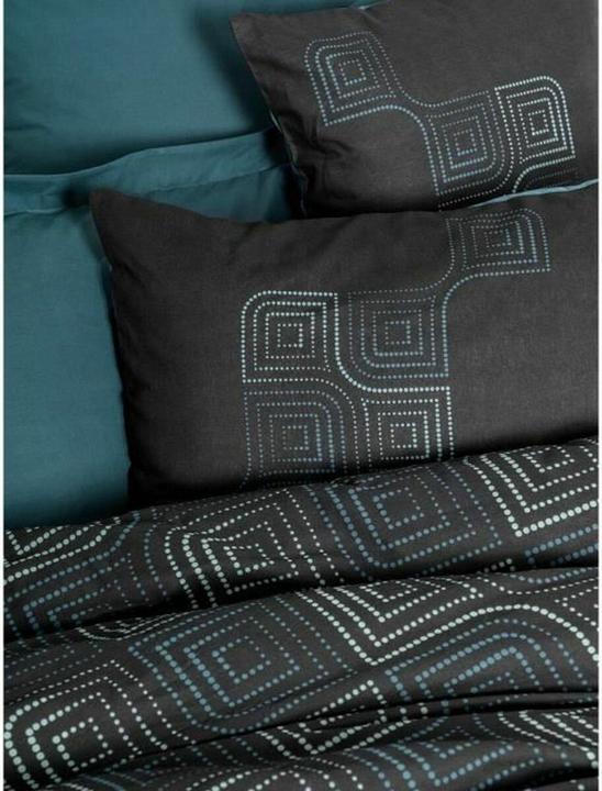 Immagine prodotto BigBuy Noche (Set biancheria da letto, 240 x 220 cm, 60 x 60 cm)