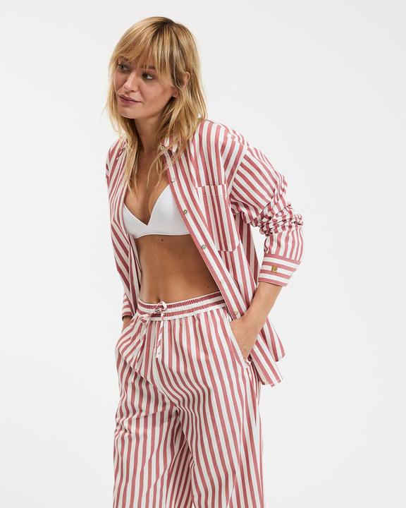 Actual product image La Redoute Collections Gestreifter Pyjama Carlita aus Popeline (M)