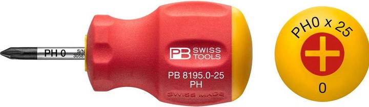 Produktbild PB Swiss Tools Schraubenzieher PB8195 0-30 (Phillipps-Kreuzschlitz (PH))