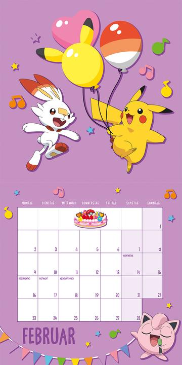 Actual product image Panini Pokémon: Kalender 2026