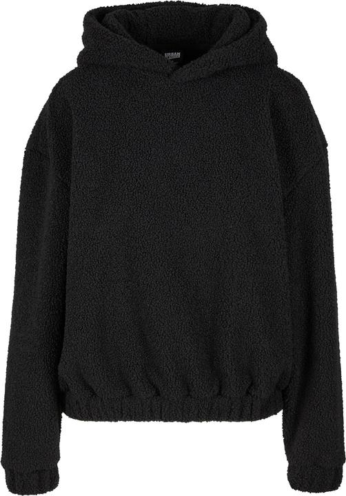 Produktbild Urban Classics Ladies Oversized Bonded Sherpa Hoody black M (M)