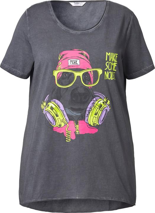 Image du produit Angel of Style T-shirt coupe évasée, motif chien hip-hop (44)