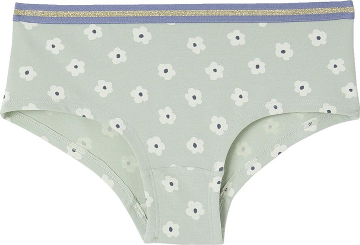 Image du produit Vertbaudet Lot de 7 shortys fille en coton bio (104, paquet de 7)