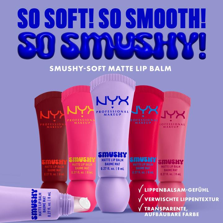 Produktbild NYX Professional Make-Up Nyx Smushy Matte (Lippenpflege Stick, 8 ml)