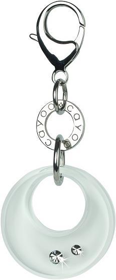 Actual product image Cayoo Planet Bagcharm Handbag Pendant, Glacier