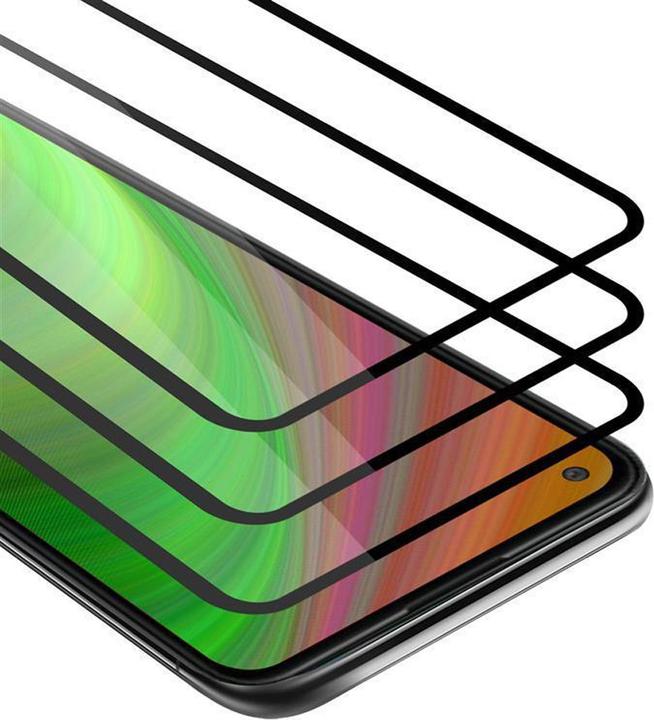 Cadorabo 3x Pellicola Protettiva compatibile con OPPO FIND X in ELEVATA TRASPARENZA - Pacco di 3 Vetro di protezione del display (Tempered) con durezza 9H con compatibilità 3D touch