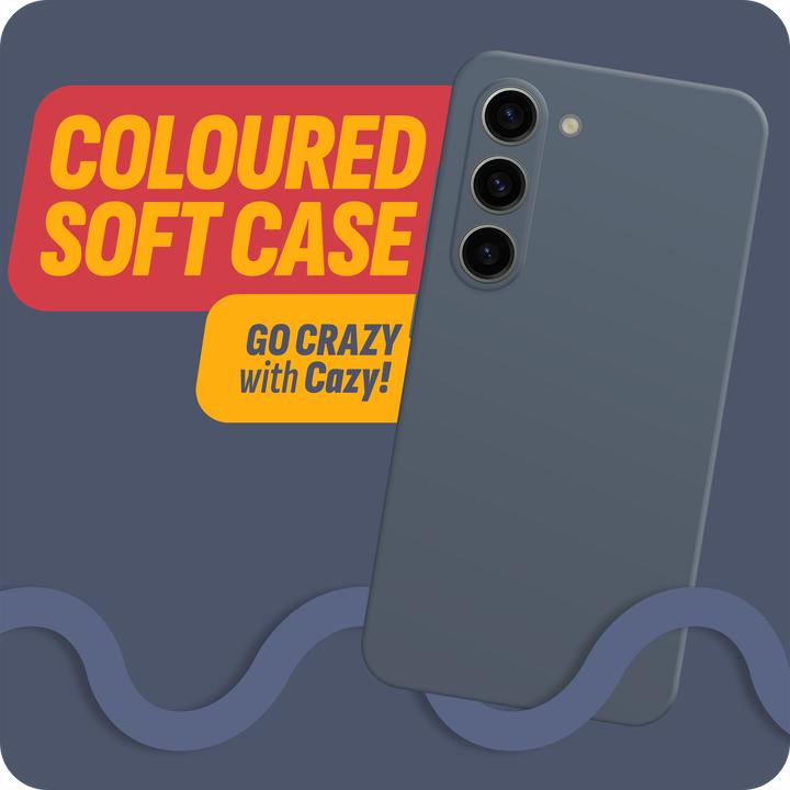 Produktbild Cazy Silikon Hülle Kompatibel mit Samsung Galaxy S23 - Soft TPU Schutz - (Samsung Galaxy S23)