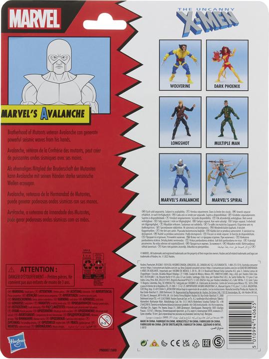 Produktbild Hasbro Marvel Legends X-Men: Retro Collection Avalanche