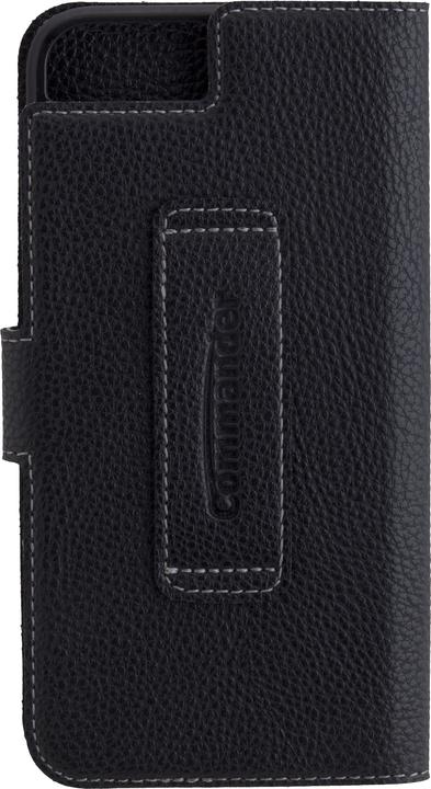 Produktbild Commander PETER JÄCKEL Book Case ELITE schwarz fuer Apple iPhone 7 / iPhone 8 (Apple iPhone 7)