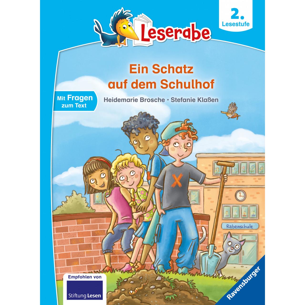 Ein Schatz auf dem Schulhof - Leserabe ab 2. Klasse - Erstlesebuch für Kinder ab 7 Jahren, Kinderbücher von Heidemarie B...