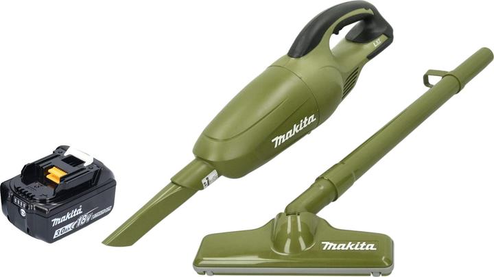 Produktbild Makita DCL 180 FO Akku Staubsauger 18 V 0,65 l Olive Outdoor Adventure Serie + 1x Akku 3,0 Ah -