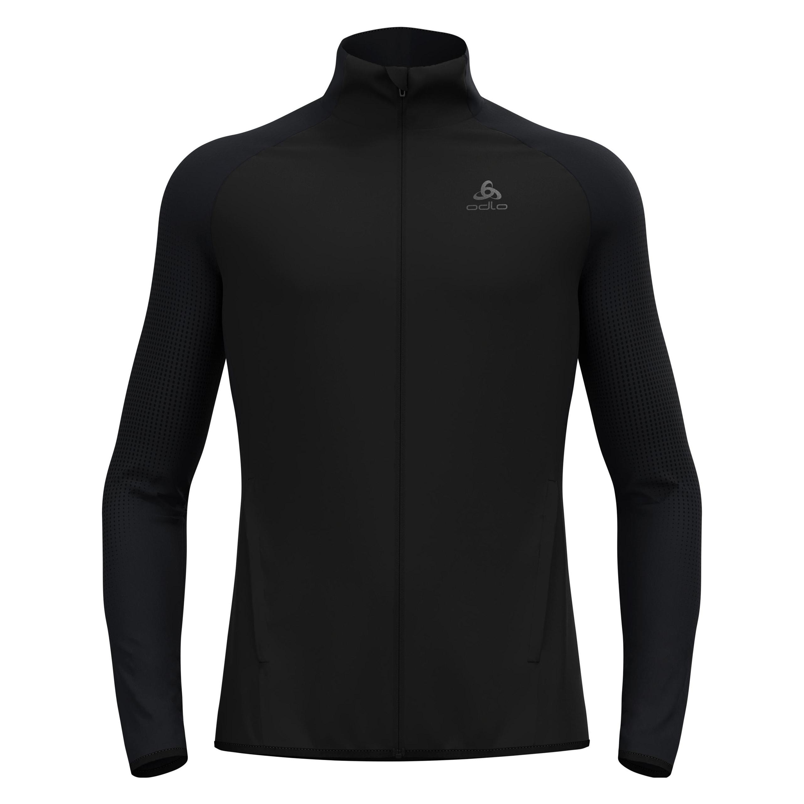 Odlo, Mannen, Hardloopjack, Zeroweight Warm 2.0 (Xxl), Zwart, Xxl