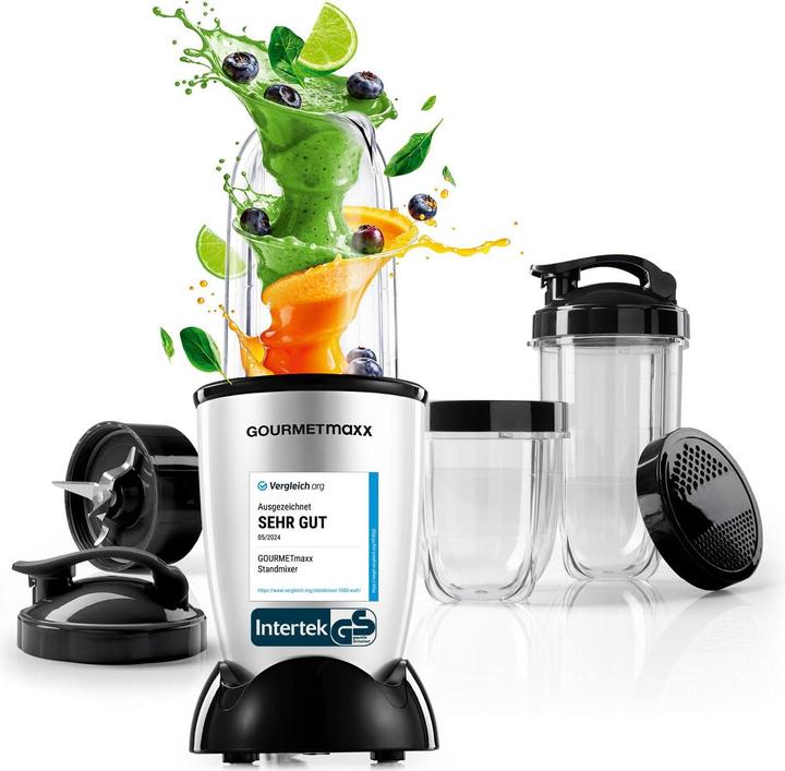 Gourmetmaxx Power Pro Mixer mit Zubehörset (400 W)